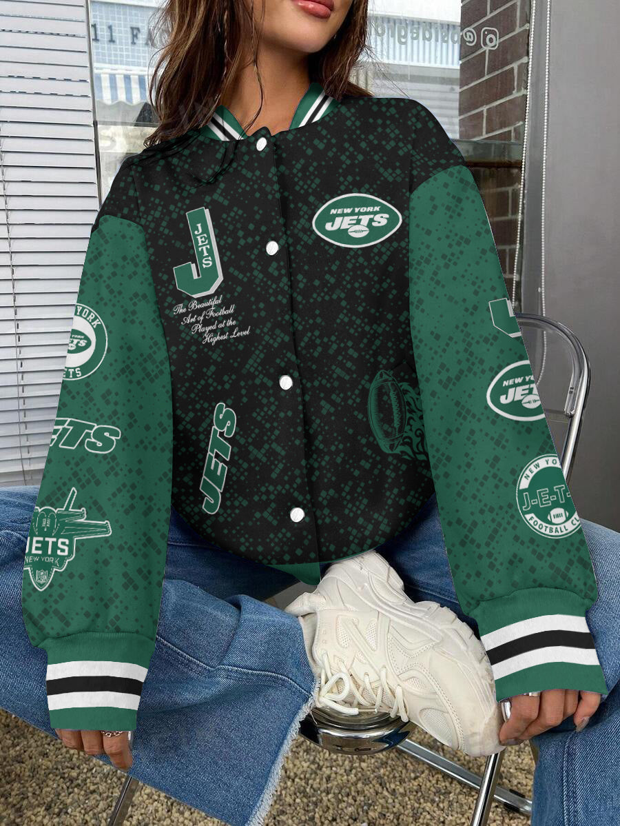New York Jets National Football League Varsity Jacket AZBTVJK000601