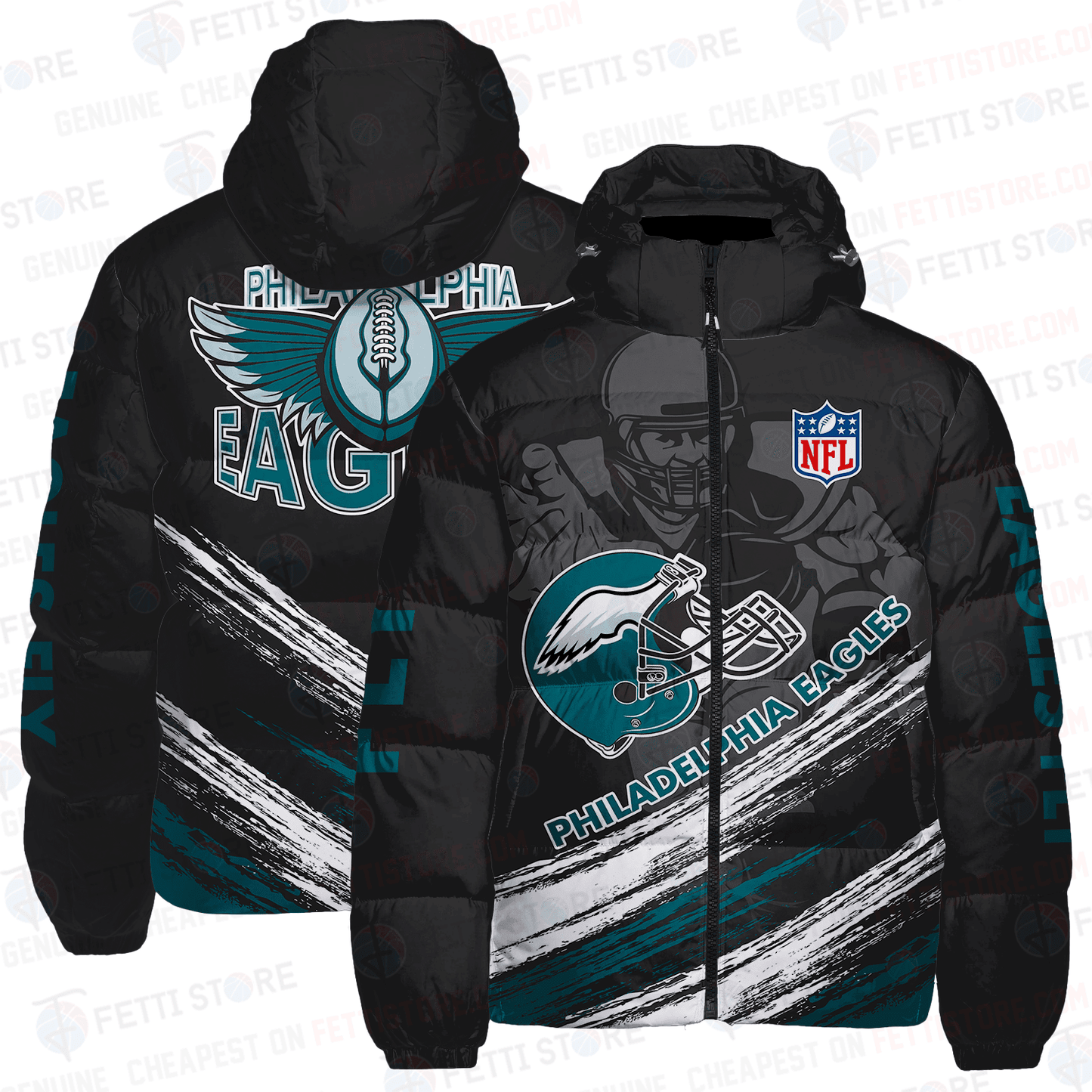 Philadelphia Eagles CozyCloud Down Jacket AZBTDWJ000008