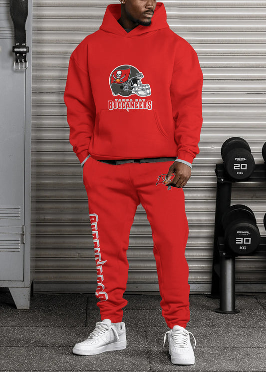 Tampa Bay Buccaneers Combo Pullover Hoodie And Sweatpants AZBTPHSP000407