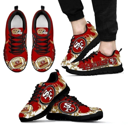 San Francisco 49ers Custom Sneakers For Fan HA24