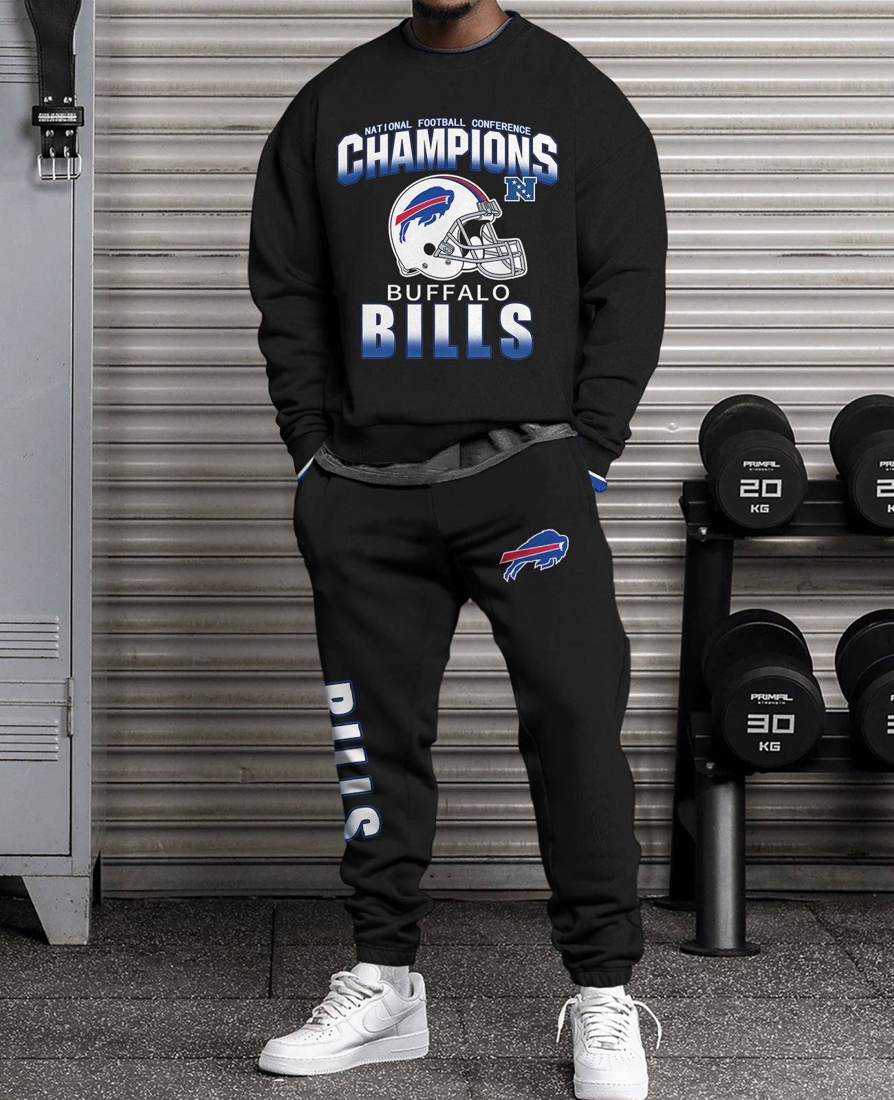 Buffalo Bills Combo 3D Sweatsuit and Sweatpants Unisex CBSP248