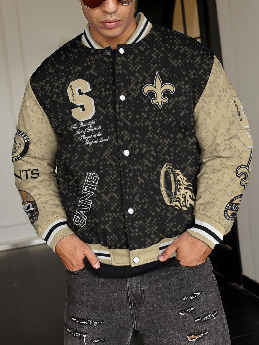 New Orleans Saints National Football League Varsity Jacket AZBTVJK000519