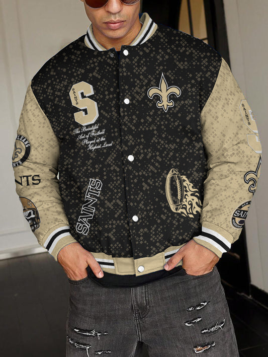 New Orleans Saints National Football League Varsity Jacket AZBTVJK000519