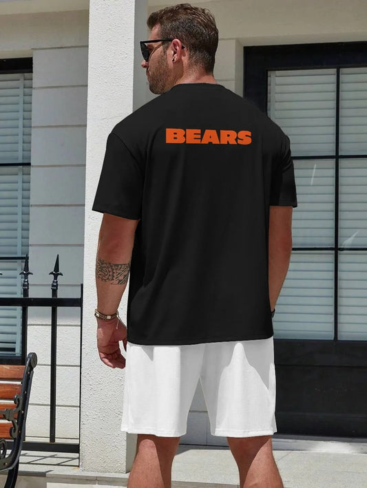 Chicago Bears T-shirt and Shorts AZBTTSAS000050