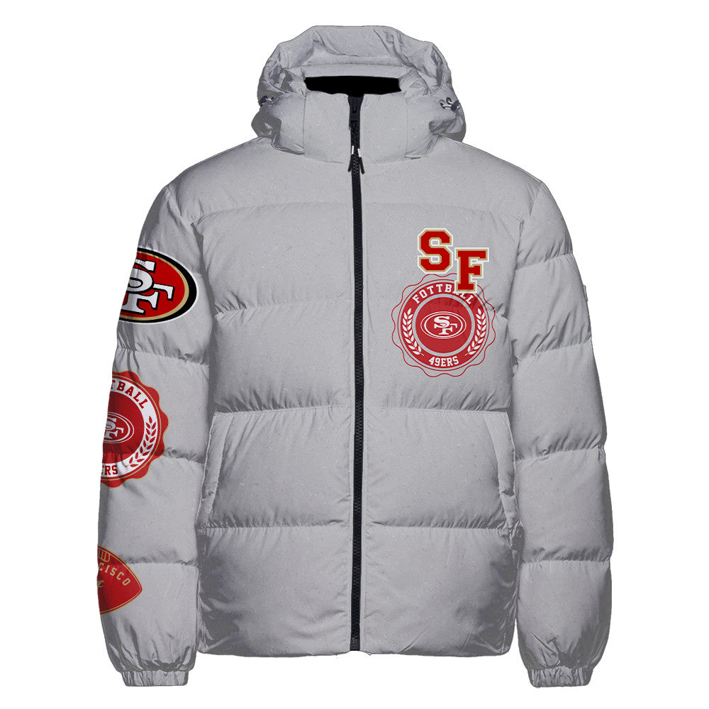 San Francisco 49ers CozyCloud Down Jacket AZBTDWJ000071