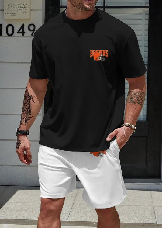 Cleveland Browns T-shirt and Shorts AZBTTSAS000057