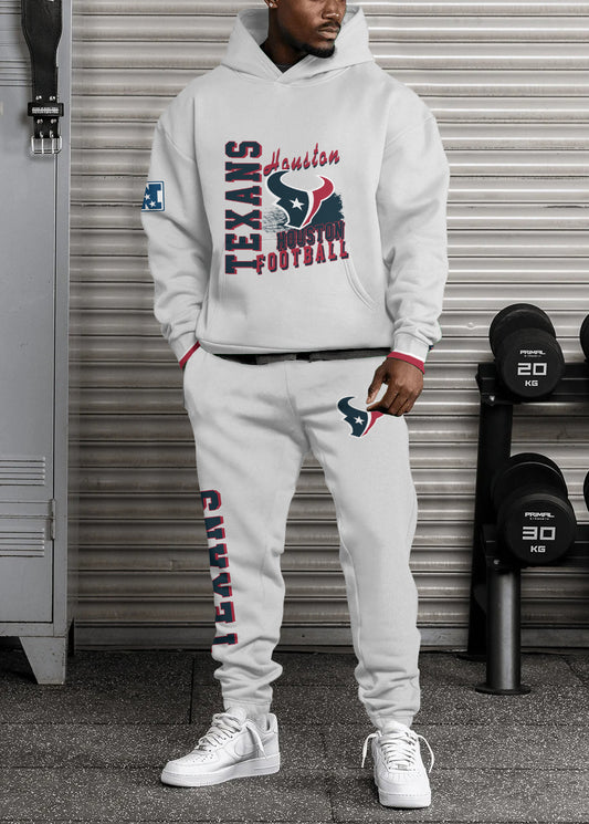 Houston Texans Combo Pullover Hoodie And Sweatpants AZBTPHSP000191