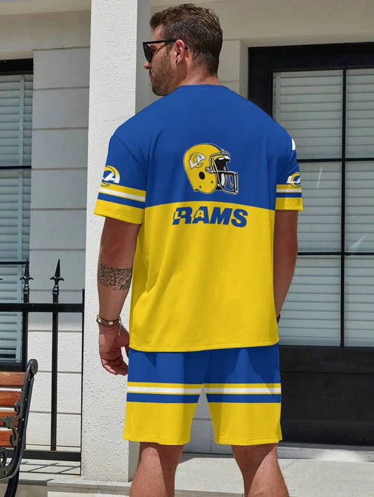 Los Angeles Chargers T-shirt and Shorts AZBTTSAS000022
