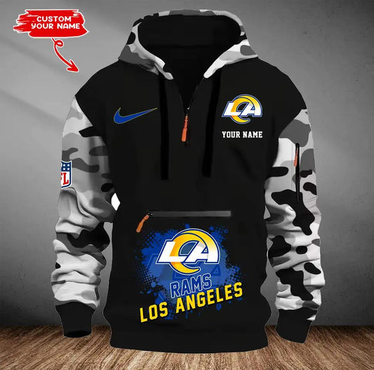 Los Angeles Rams Camouflage Hooded Sweatshirt HA50