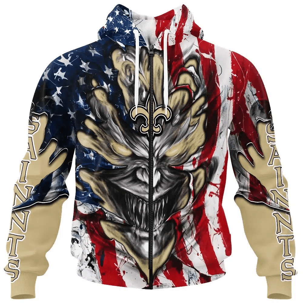 New Orleans Saints All Over Printed T-shirt Sweatshirt Hoodie AZCHD590
