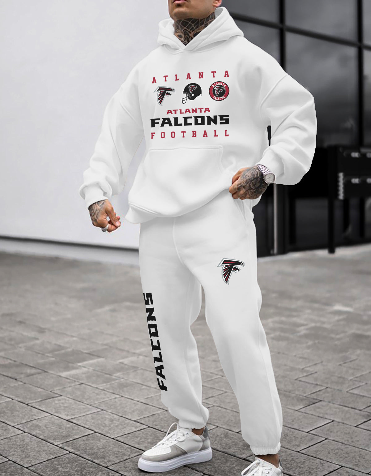 Atlanta Falcons Combo Pullover Hoodie And Sweatpants AZBTPHSP000366