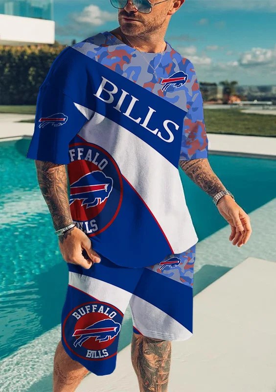 Buffalo Bills T-shirt and Shorts AZTS214