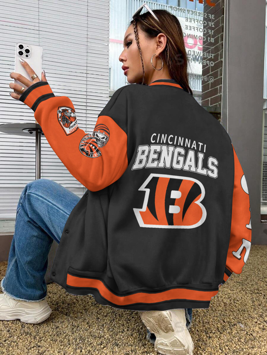 Cincinnati Bengals National Football League Varsity Jacket AZBTVJK000605