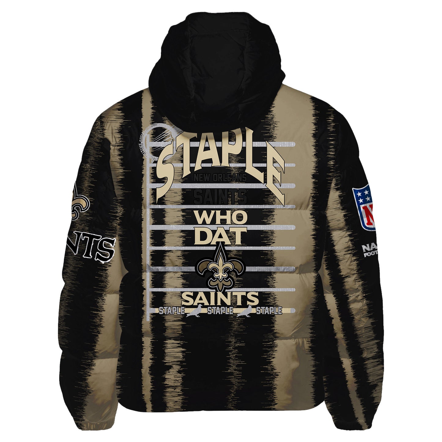 New Orleans Saints CozyCloud Down Jacket AZBTDWJ000332