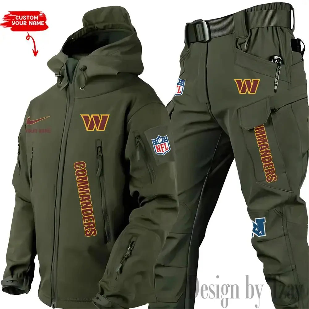 Washington Commanders Outdoor Jacket and Pants 000145