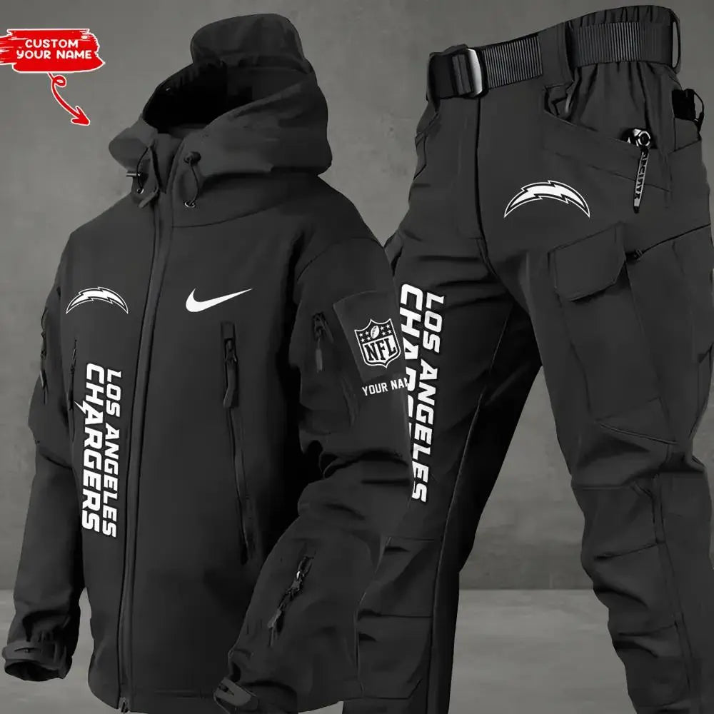 Los Angeles Chargers Outdoor Jacket and Pants 000144