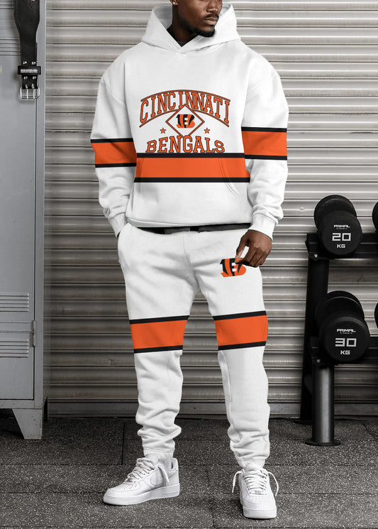 Cincinnati Bengals Combo Pullover Hoodie And Sweatpants AZBTPHSP000465
