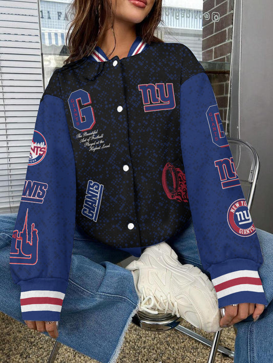 New York Giants National Football League Varsity Jacket AZBTVJK000619