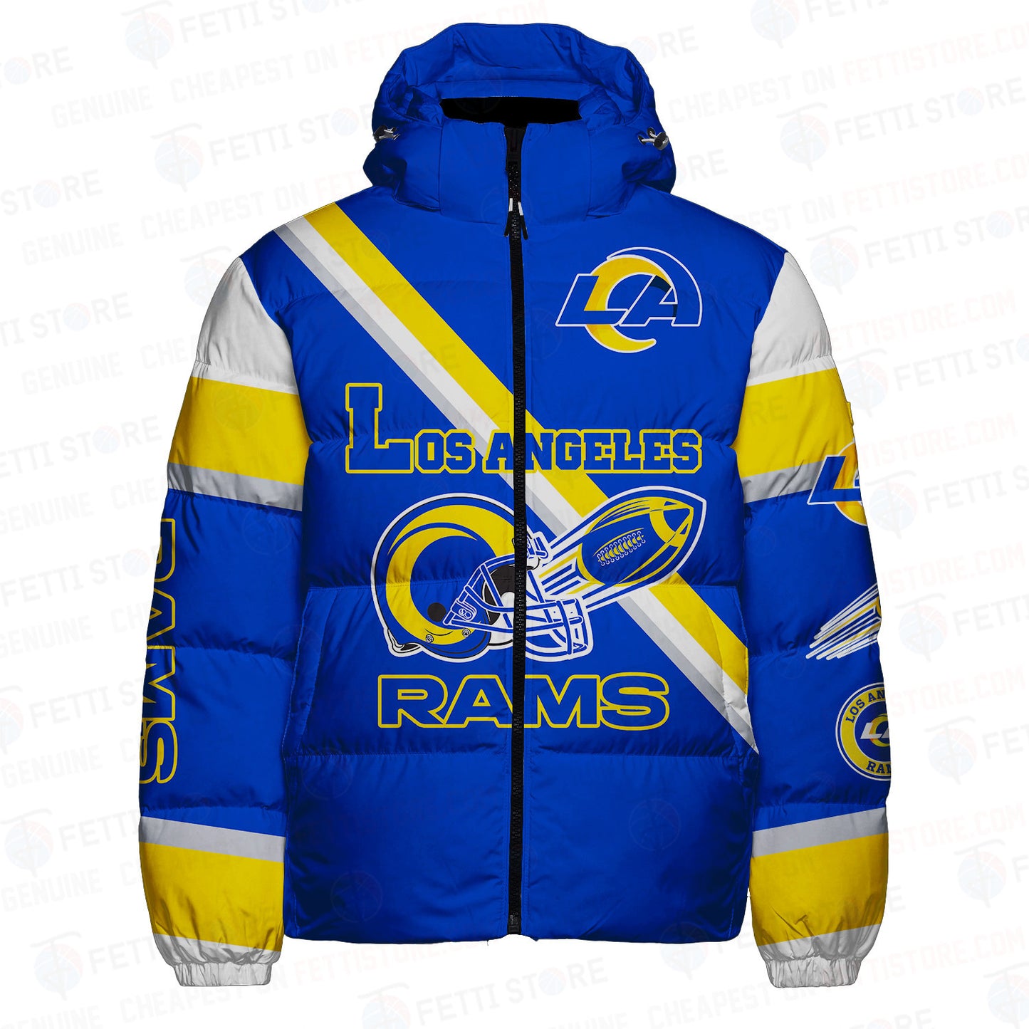 Los Angeles Rams CozyCloud Down Jacket AZBTDWJ000178