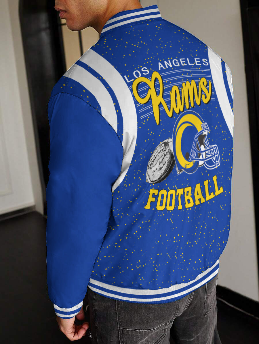Los Angeles Rams National Football League Varsity Jacket AZBTVJK000496
