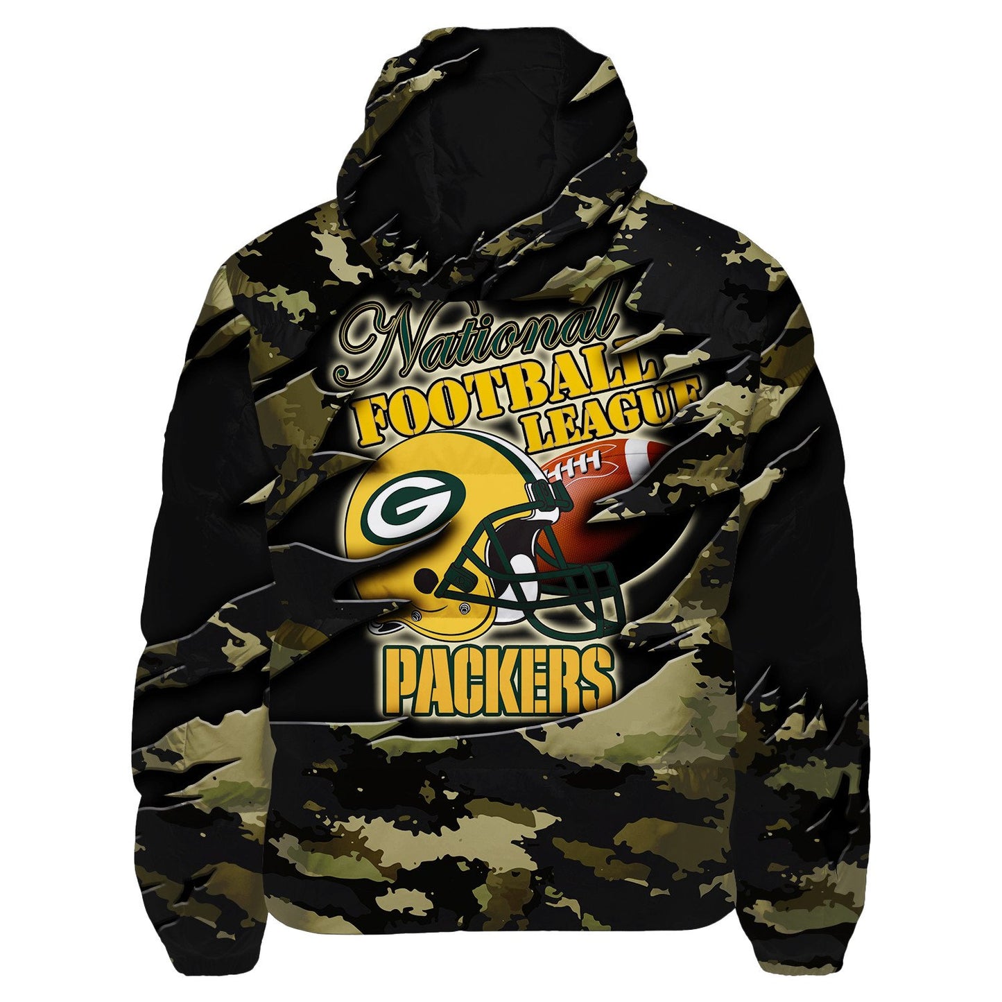 Green Bay Packers CozyCloud Down Jacket AZBTDWJ000430