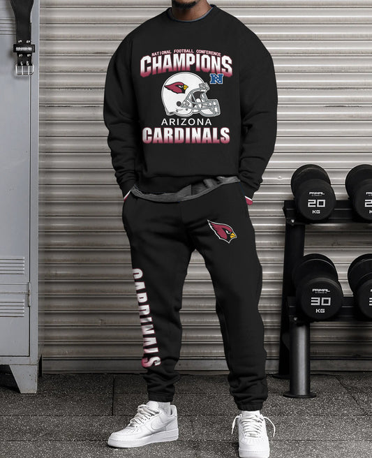 Arizona Cardinals Combo 3D Sweatsuit and Sweatpants Unisex CBSP23