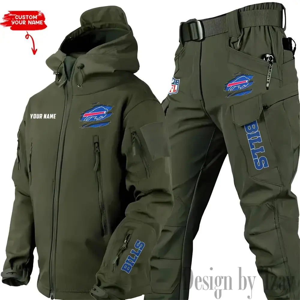 Buffalo Bills Outdoor Jacket and Pants 000072