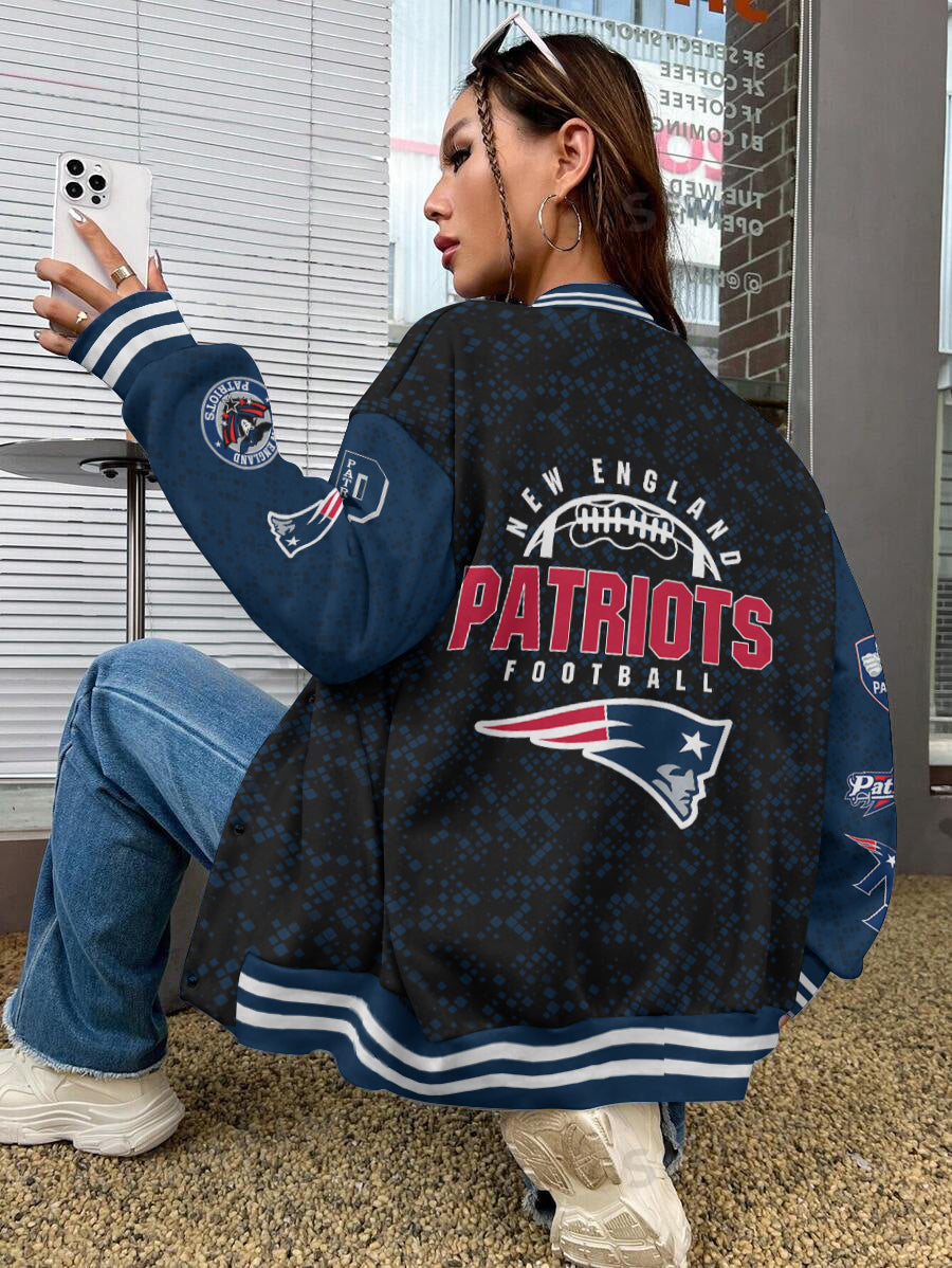New England Patriots National Football League Varsity Jacket AZBTVJK000654