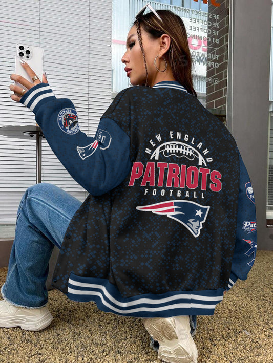 New England Patriots National Football League Varsity Jacket AZBTVJK000654