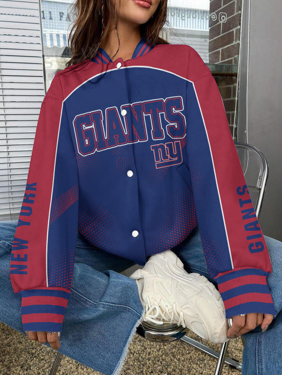 New York Giants National Football League Varsity Jacket AZBTVJK000608