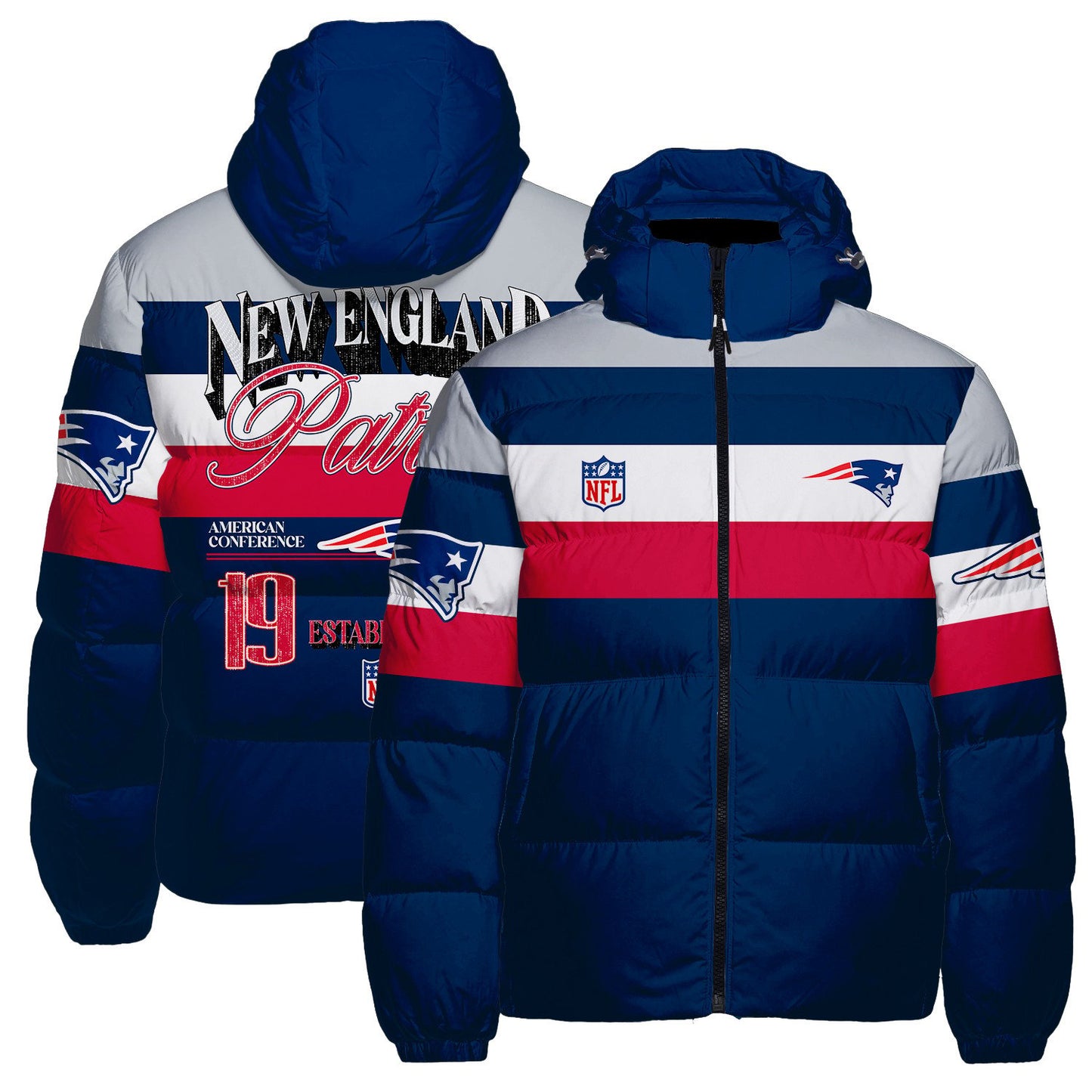 New England Patriots CozyCloud Down Jacket AZBTDWJ000408