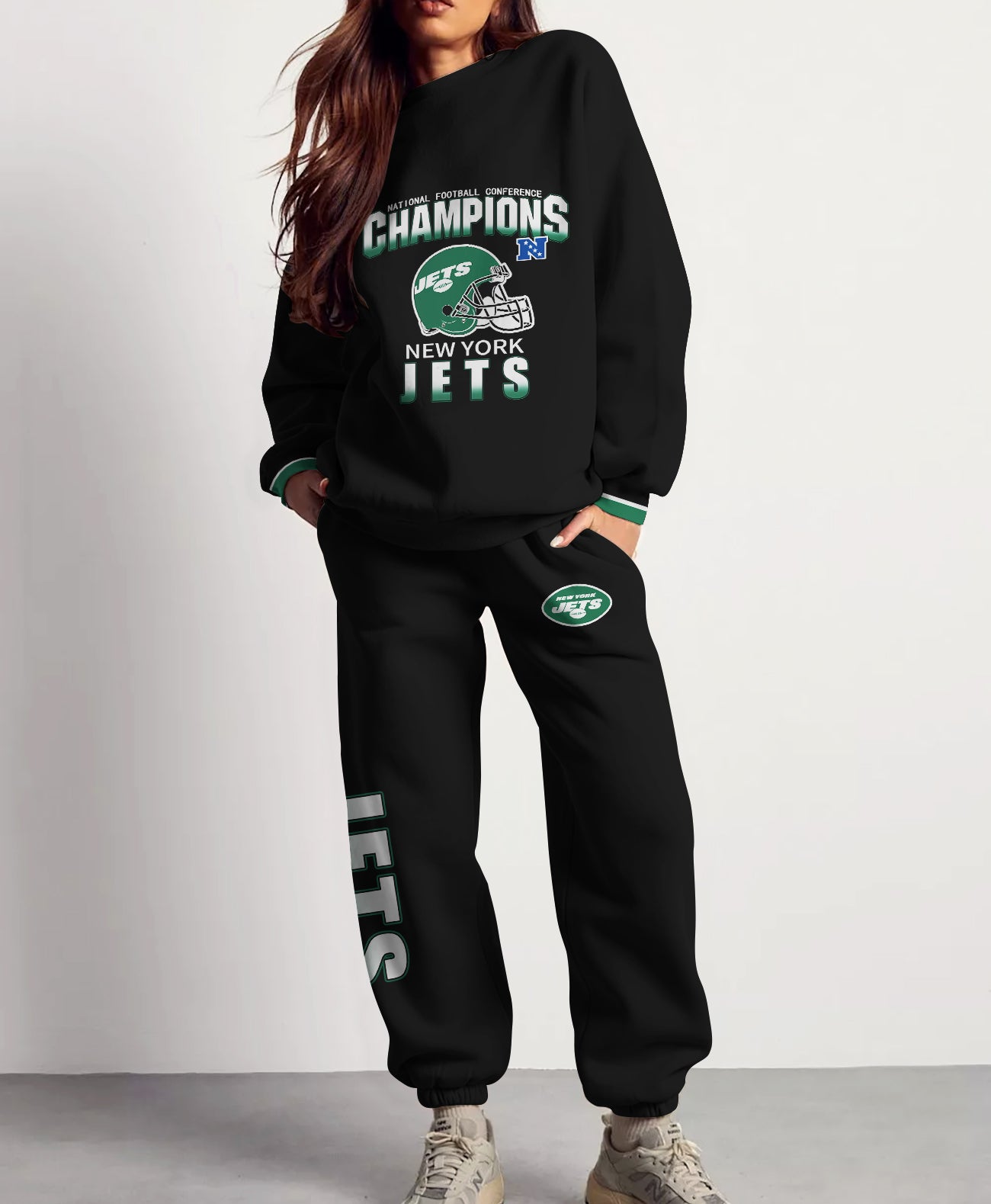 New York Jets Combo 3D Sweatsuit and Sweatpants Unisex CBSP185