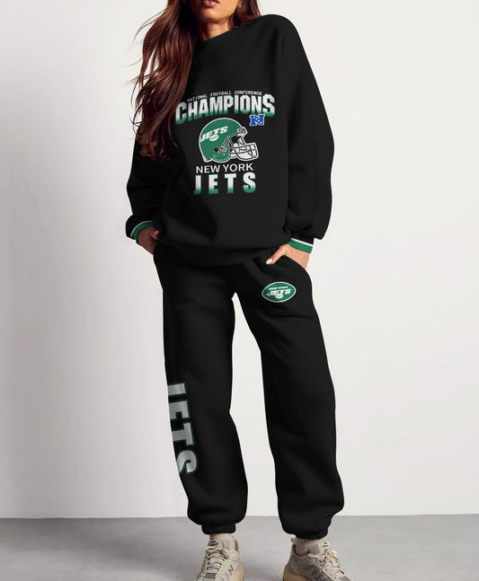New York Jets Combo 3D Sweatsuit and Sweatpants Unisex CBSP185