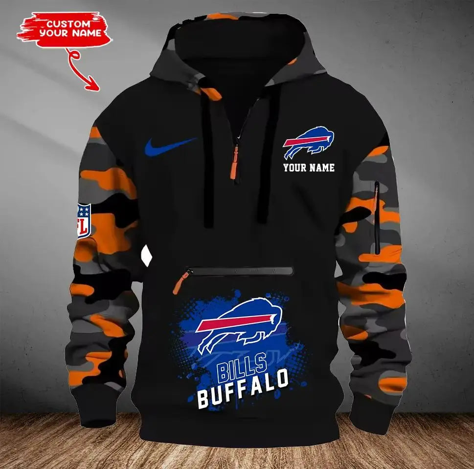 Buffalo Bills Camouflage Hooded Sweatshirt HA35