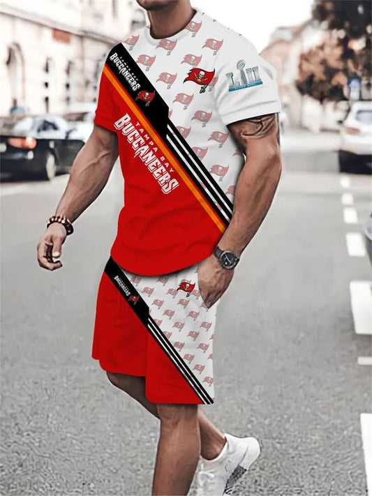 Tampa Bay Buccaneers T-shirt and Shorts AZTS444