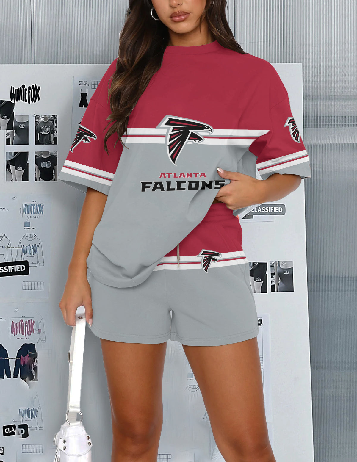Atlanta Falcons Limited Edition Top And Shorts Two-Piece Suits