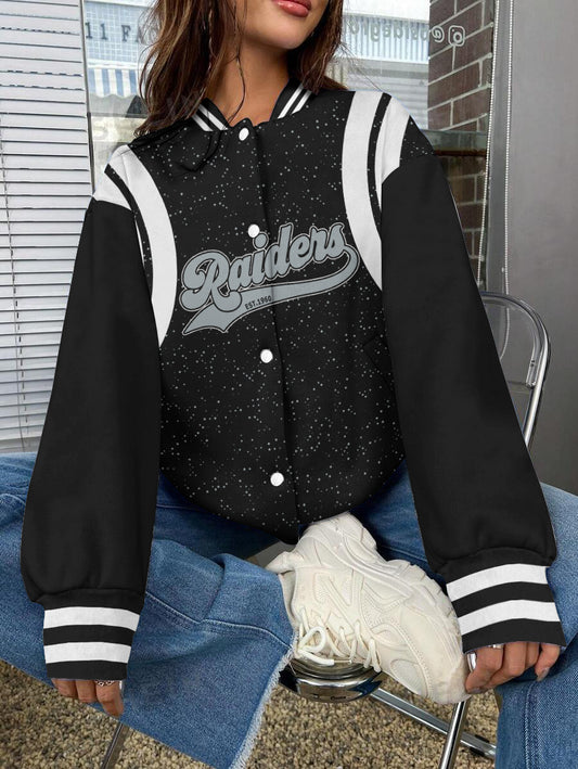 Las Vegas Raiders National Football League Varsity Jacket AZBTVJK000628