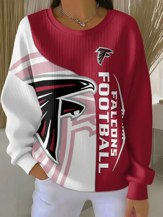 Atlanta Falcons Women’s Knit Sweatshirt EM12