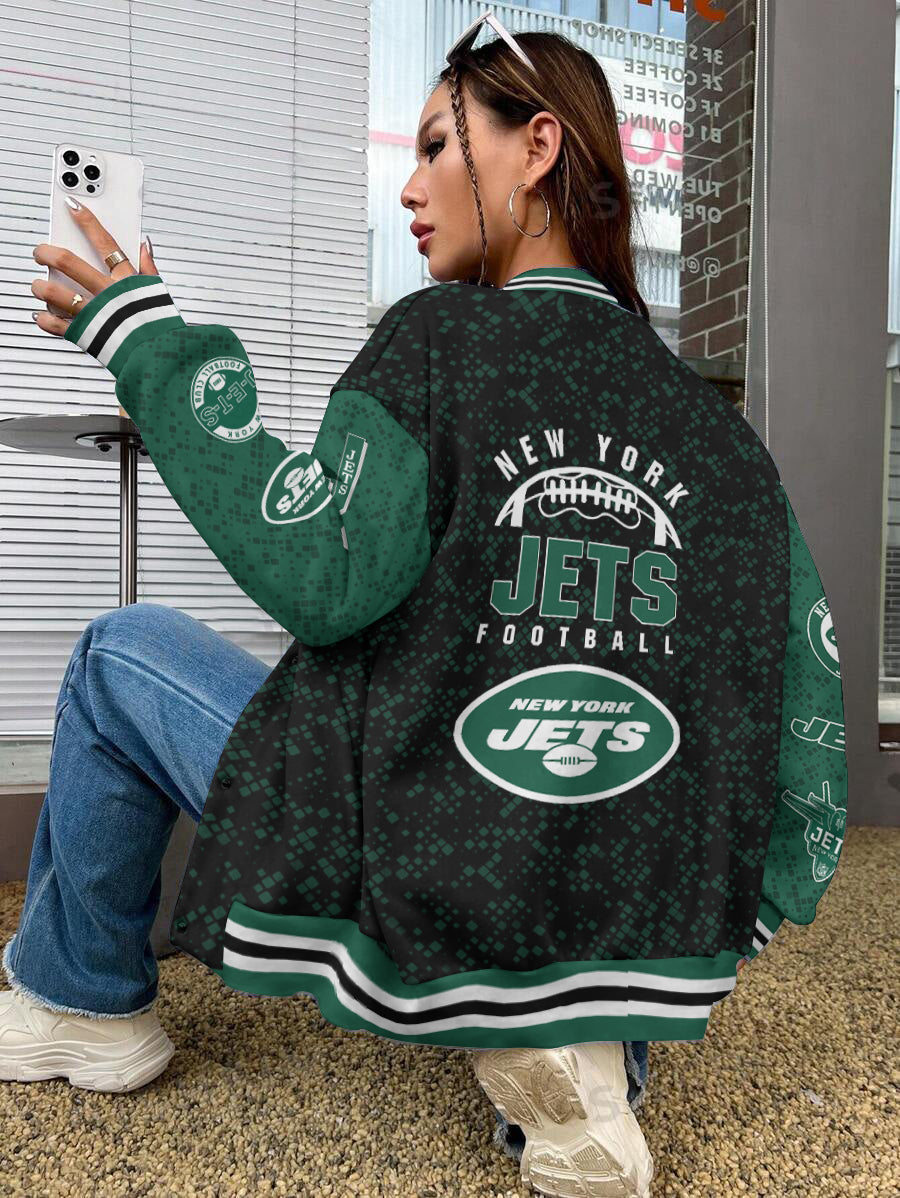 New York Jets National Football League Varsity Jacket AZBTVJK000601
