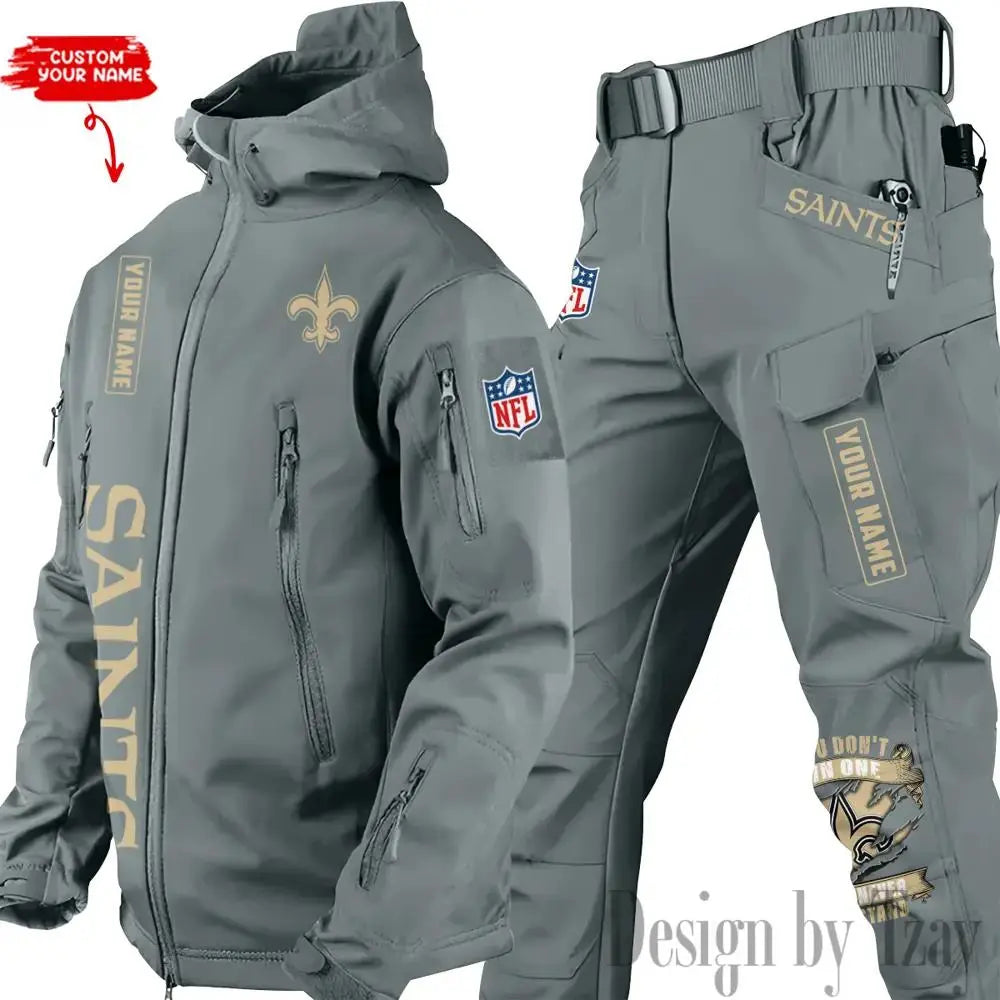 New Orleans Saints Outdoor Jacket and Pants 000110
