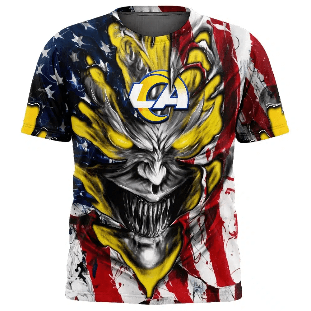 Los Angeles Rams All Over Printed T-shirt Sweatshirt Hoodie AZCHD586