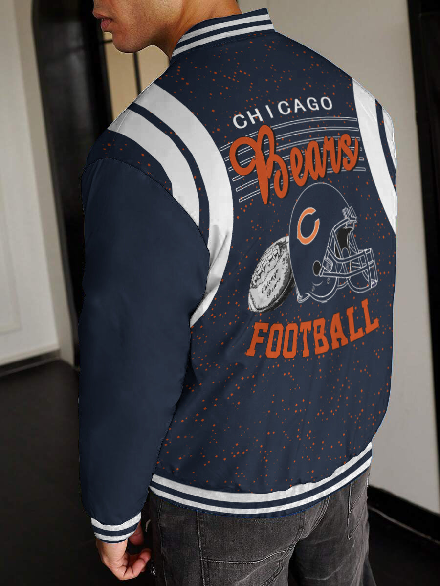 Chicago Bears National Football League Varsity Jacket AZBTVJK000415