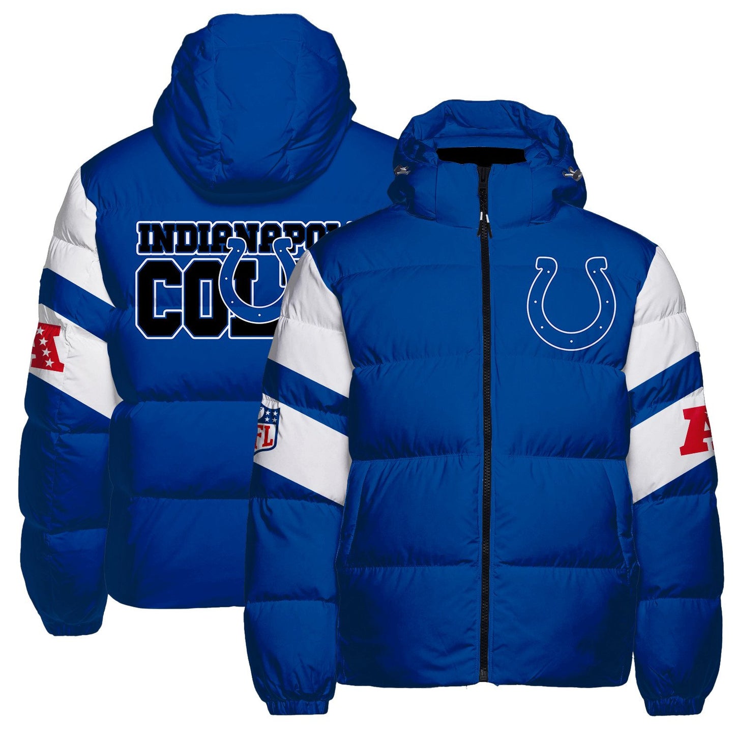 Indianapolis Colts CozyCloud Down Jacket AZBTDWJ000361