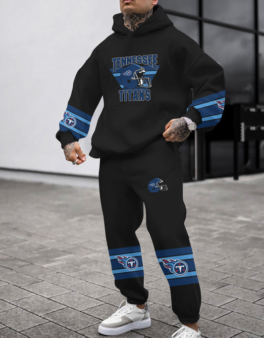 Tennessee Titans Combo Pullover Hoodie And Sweatpants AZBTPHSP000242