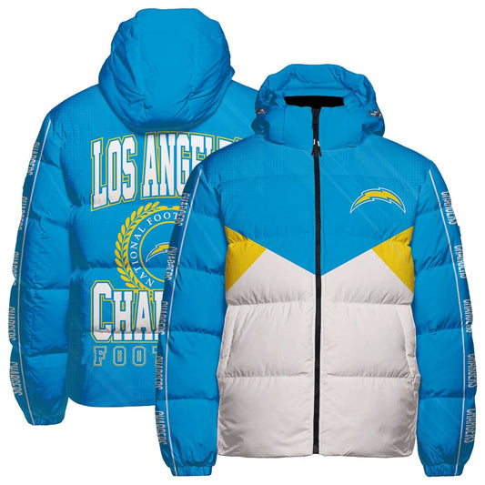 Los Angeles Chargers CozyCloud Down Jacket AZBTDWJ000347