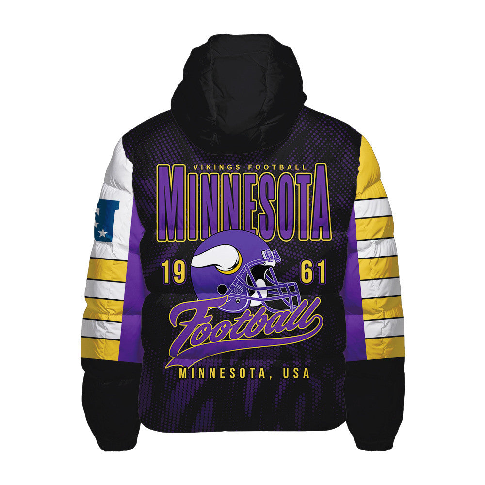 Minnesota Vikings CozyCloud Down Jacket AZBTDWJ000172