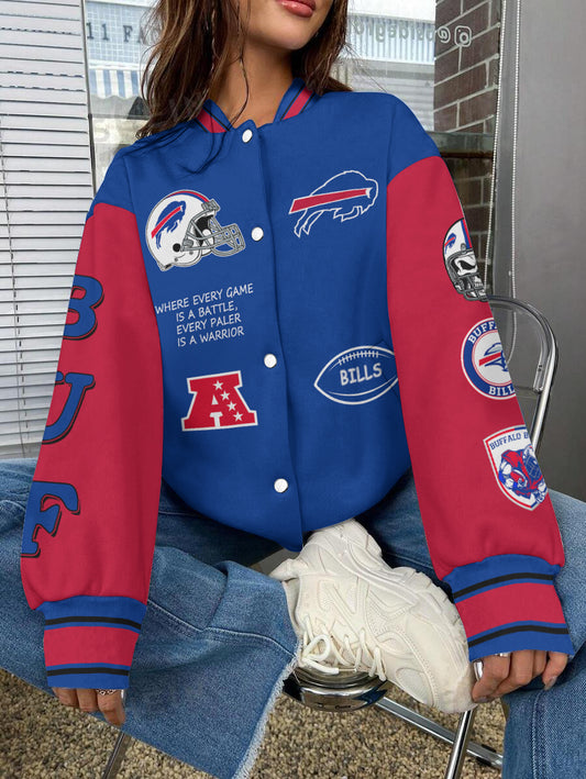 Buffalo Bills National Football League Varsity Jacket AZBTVJK000544