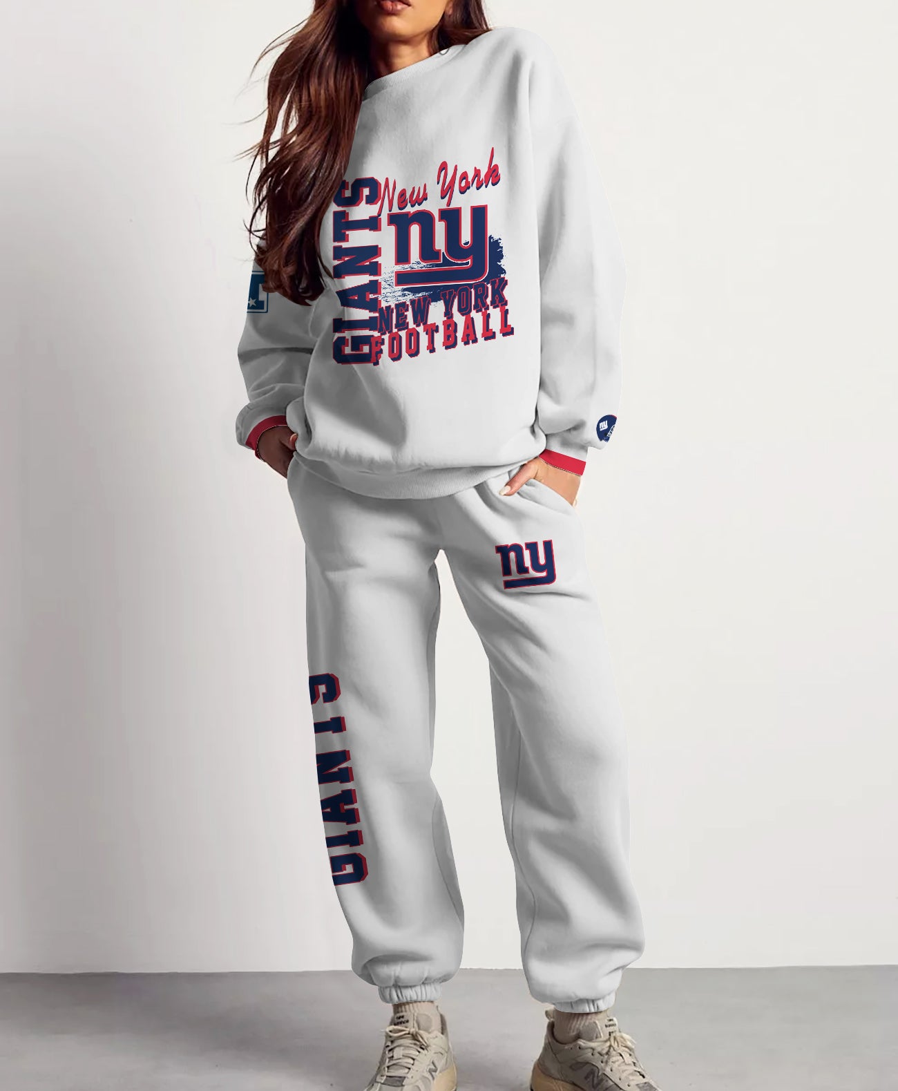 New York Giants Combo 3D Sweatsuit and Sweatpants Unisex CBSP165