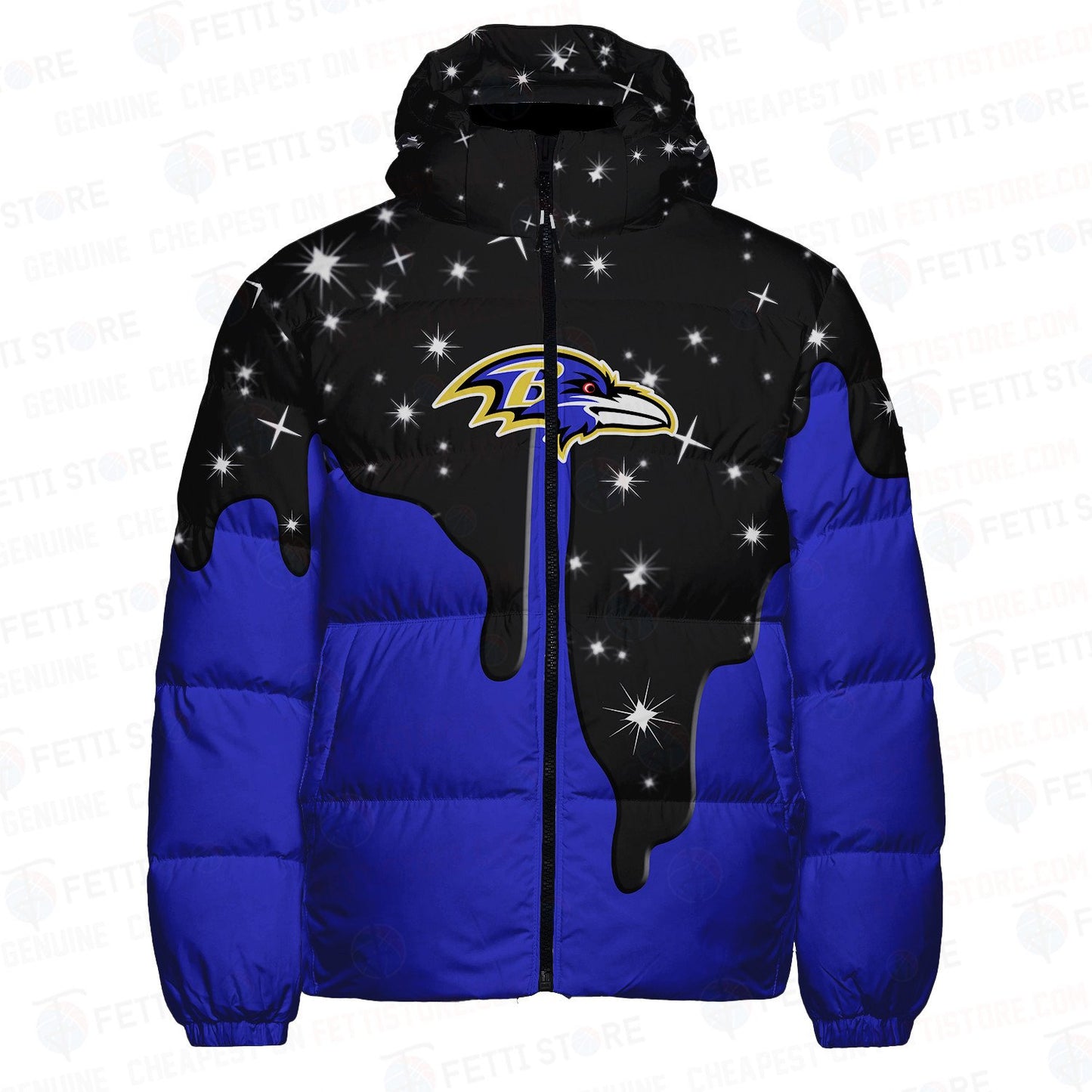 Baltimore Ravens CozyCloud Down Jacket AZBTDWJ000021