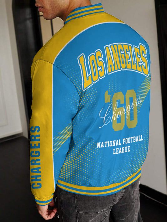 Los Angeles Chargers National Football League Varsity Jacket AZBTVJK000526